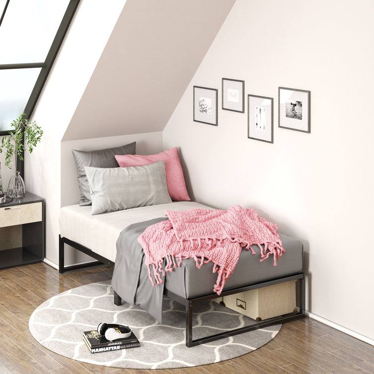 Alwyn Home Platform Twin Bed Frame Reviews Wayfair